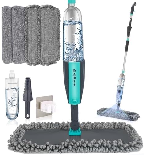 Balai Lave Sol avec Vaporisateur