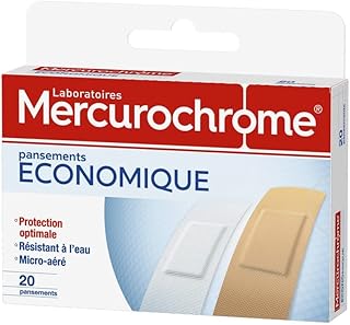 Pansements économiques Mercurochrome