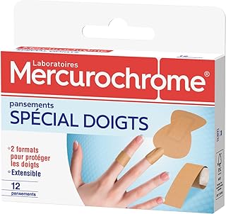 MERCURCHROME - Pansements Spécial Doigts