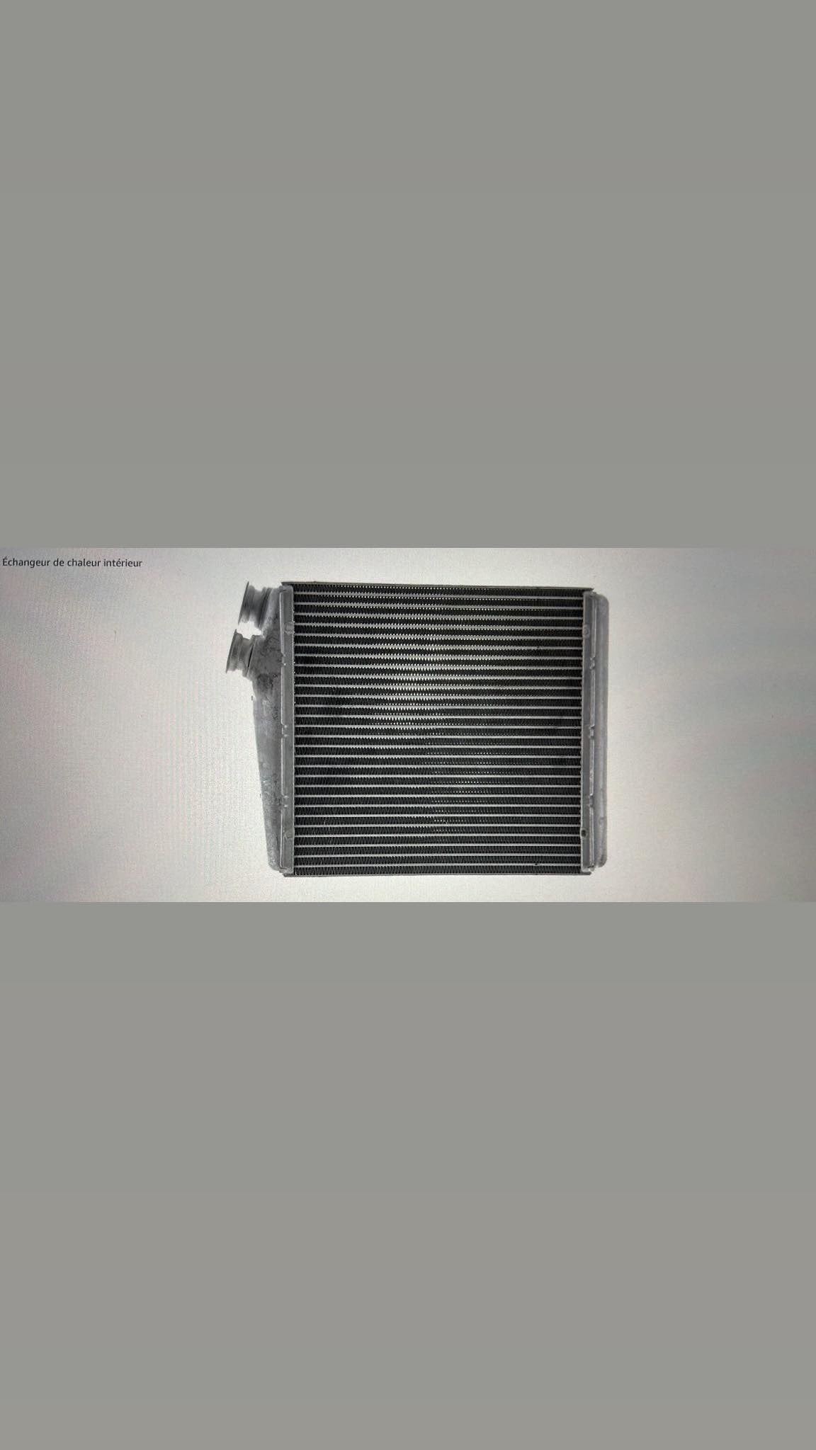 Radiateur chauffage evoque
