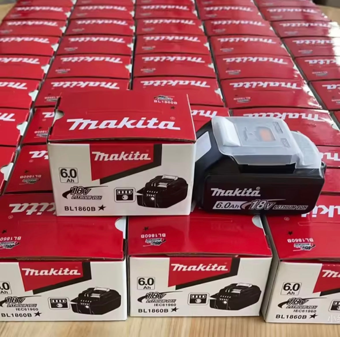 Lot de 2 Batteries Makita 6ah