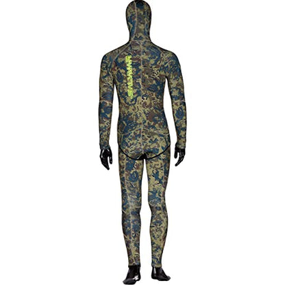 Tenue de plongé sous marine kaki