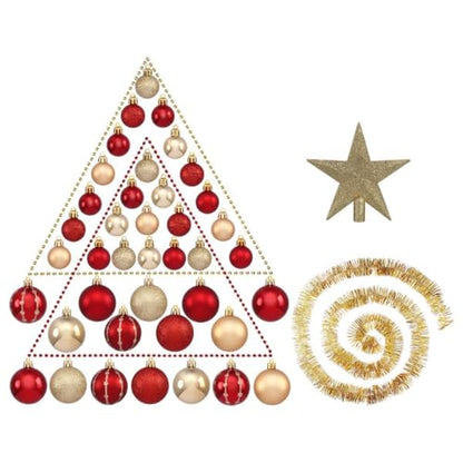 Kit de Sapin Soir de Noël | 44 Pièces