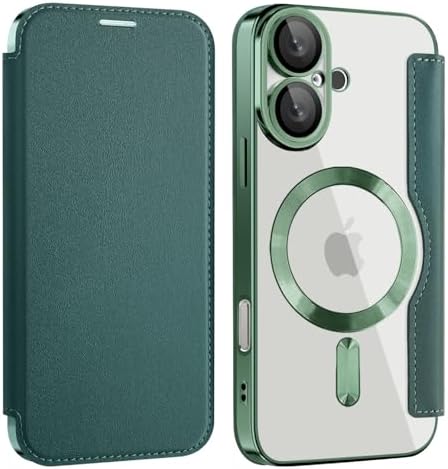 Coque Multifonctionnelle en Cuir iPhone 16 Plus