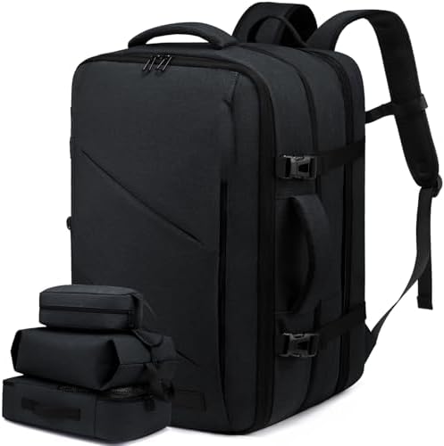 Sac à Dos Voyage Cabine Avion 40L Grand Bagage à Main Antivol Sac à Dos Ordinateur