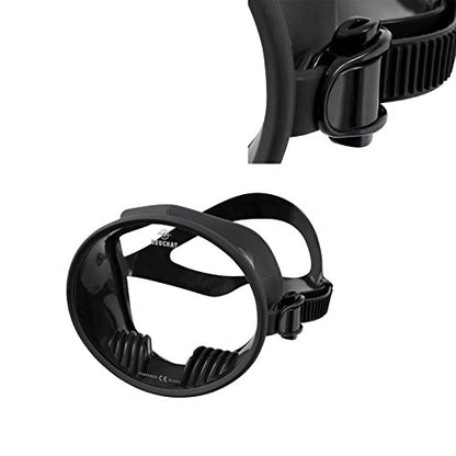 Masque de plongé sous marine BEUCHAT - Silicone Noir
