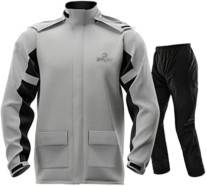 IRON JIA'S Veste imperméable moto hommes été ensemble veste et pantalon de pluie