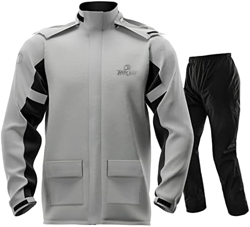 IRON JIA'S Veste imperméable moto hommes été ensemble veste et pantalon de pluie