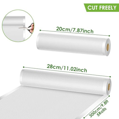Glovios Sac Sous Vide Alimentaire (9 Rouleaux)