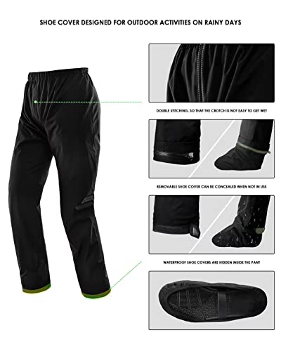 IRON JIA'S Veste imperméable moto hommes été ensemble veste et pantalon de pluie