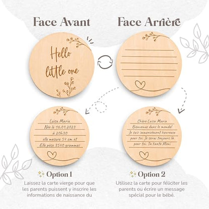 Mikito Coffret Cadeau Naissance Bébé