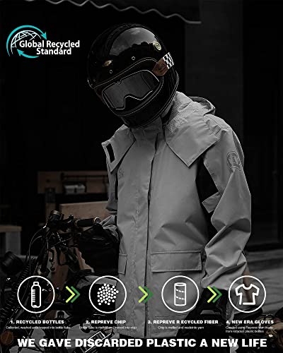 IRON JIA'S Veste imperméable moto hommes été ensemble veste et pantalon de pluie