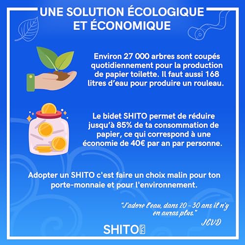Kit Bidet WC Japonais SHITO