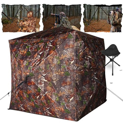 Tente de Chasse Camouflage,Store de Chasse 3 personnes