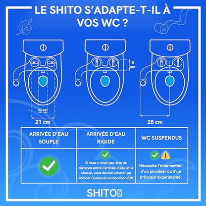 Kit Bidet WC Japonais SHITO