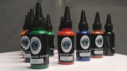 Encre de Tatouage, Lot de 14 encres de tatouage professionnelles