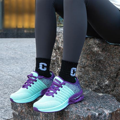 Hitmars Basket Running Femme avec Coussin d'air EU36-42