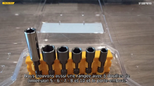 Coffret Vissage et Perçage HSS 100 Pièces