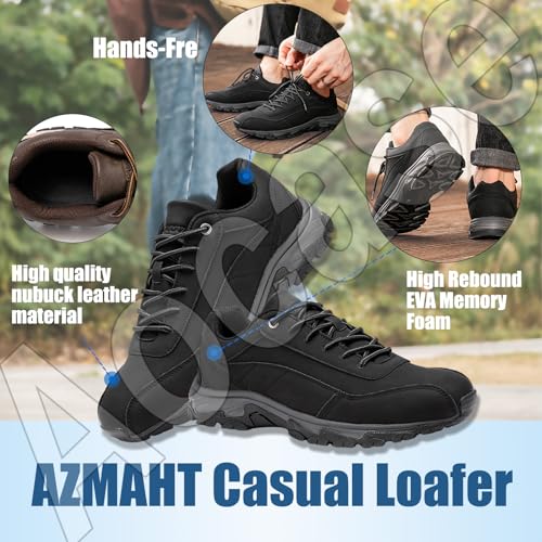 Homme Slip on Basket Sport Chaussures de Marche orthopédiques