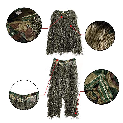 Bseical Ghillie Suit Sniper, tenue de camouflage