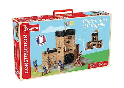 Château Fort et Catapulte - 20 pièces - Jeux de Construction