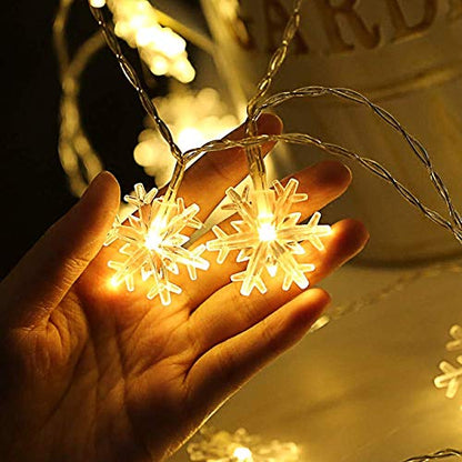 Guirlande Lumineuse Flocon de Neige