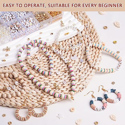 Kit de Perles pour Bracelet - 11000+ Perles Heishi