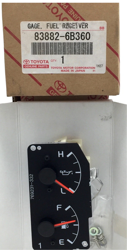 Jauge à carburant et à huile. Toyota hzj79