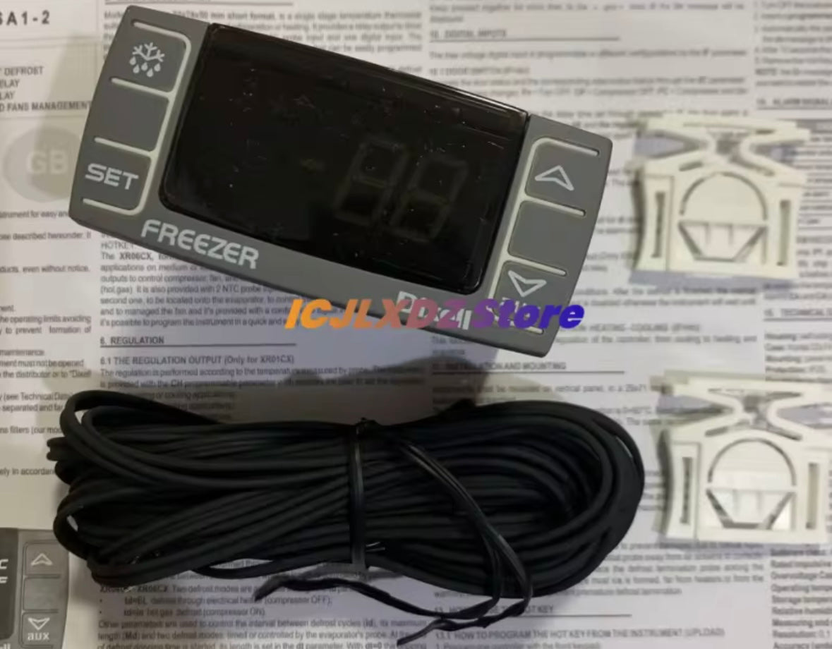 Contrôleur de température électronique Elf, XR06CX, thermostat de réfrigérateur, stockage au froid
