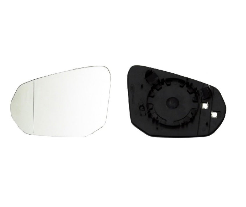 Glace + support rétroviseur gauche chauffant [grand angle] AUDI Q2 (GA) phase 1 du 10/2016 au 08/2020
