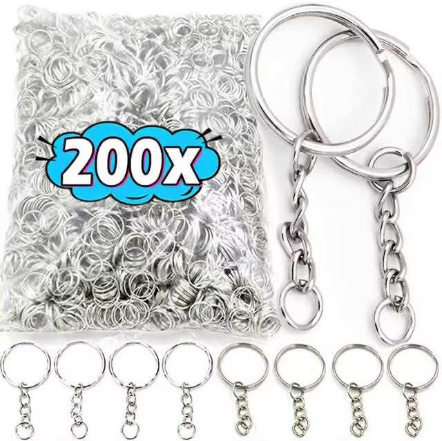 2 Lots de 200 porte clé.